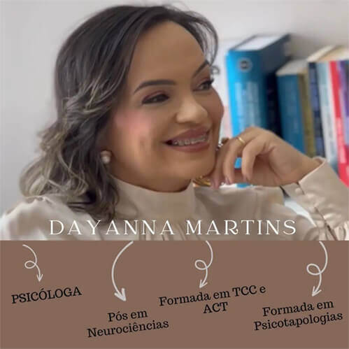 Psicóloga Dayanna Martins