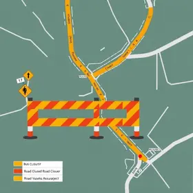 interdição na Avenida das Fronteiras em Natal