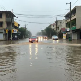 chuva em Natal
