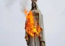 estátua de Nossa Senhora de Fátima