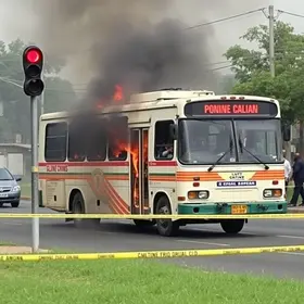ônibus do transporte público