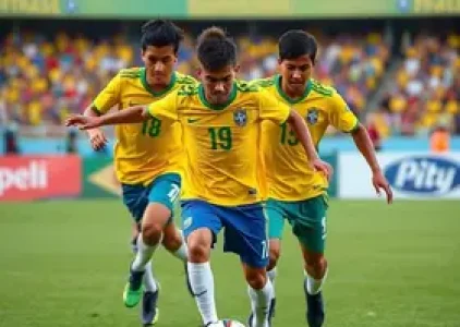 amistosos do Brasil sub-17 em Natal