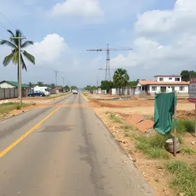 avanço nas obras de pavimentação