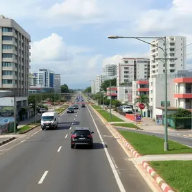 obras na Avenida Jerônimo Câmara