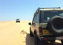 acidente entre veículos 4x4 na duna