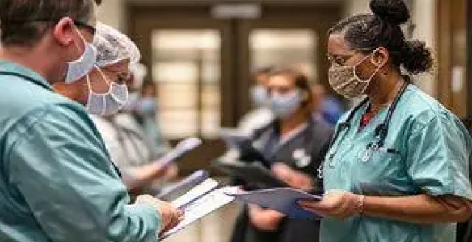 contratação temporária de profissionais da Saúde