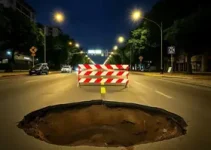 Avenida Prudente de Morais interdita buraco