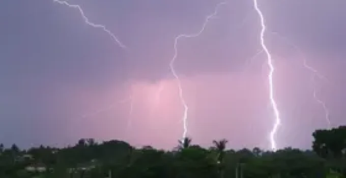 raios na Grande Natal