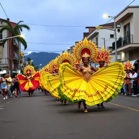 desfiles das escolas de samba de natal