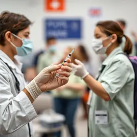 campanha de vacinação contra a gripe
