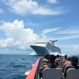 passageiros de cruzeiro
