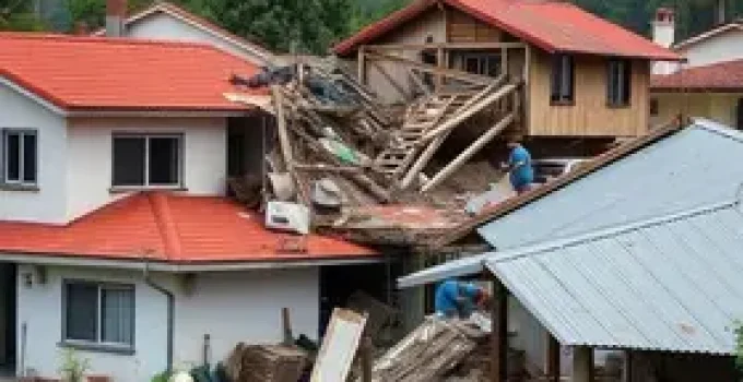 desabamento Zona Oeste de Natal