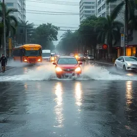 chuva em Parnamirim