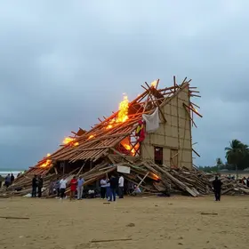 estrutura do São João de Natal